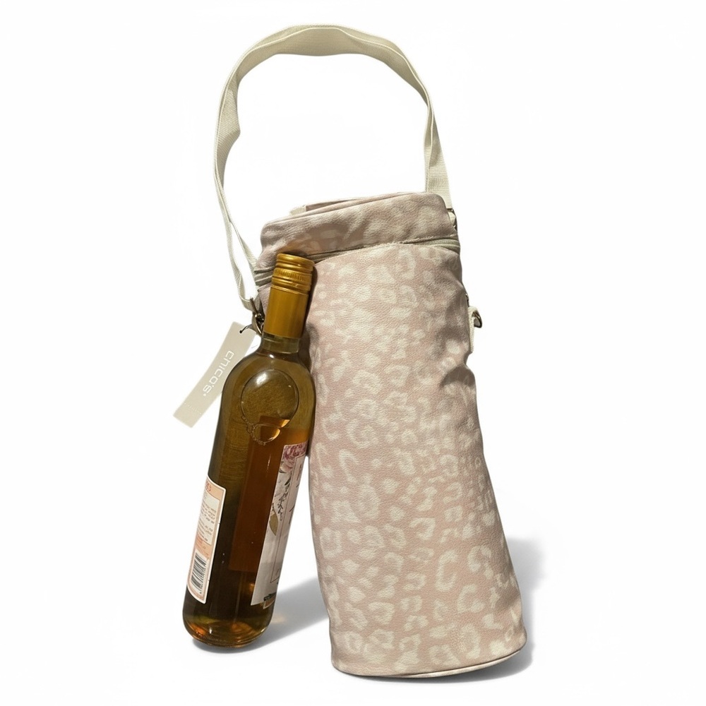 Chico's Snow Leopard Insulated Wine Bag - Picture 3 of 4